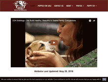 Tablet Screenshot of dskbulldogs.com